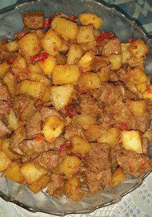 Foto resep Sambal goreng kentang dan hati sapi