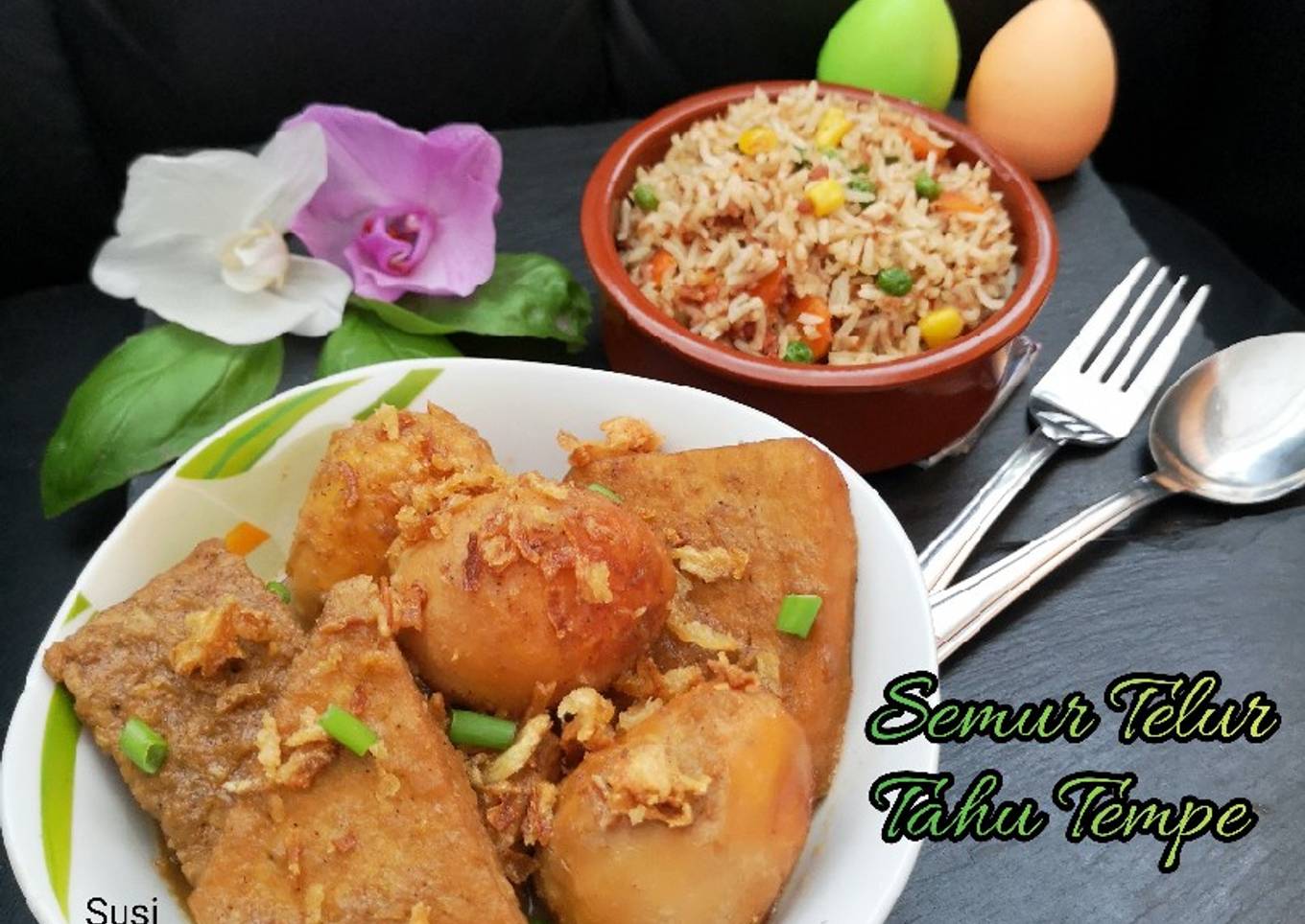 Semur 3-T (Telur Tahu Tempe)