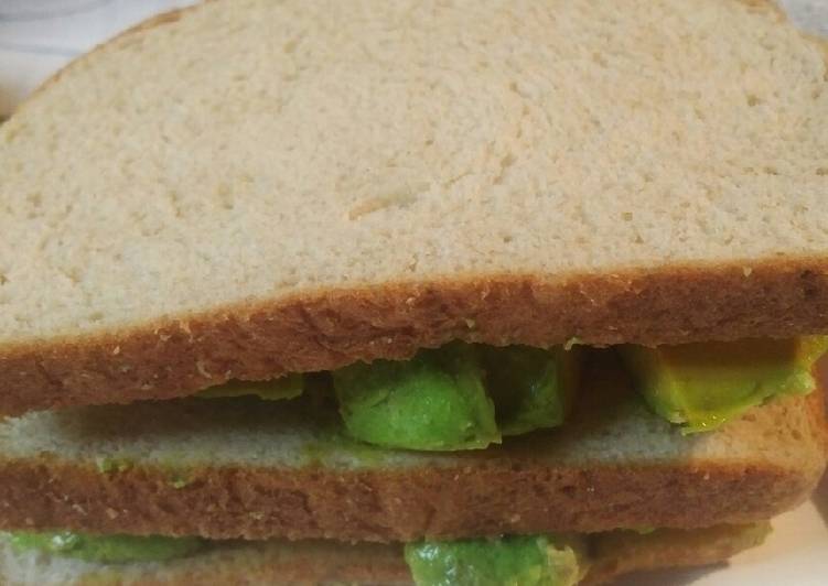 Recipe of Super Quick Homemade Avocado Sandwich inspired by Ruben
