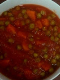 صورة لوصفة بسله (بازيلا) بالجزر