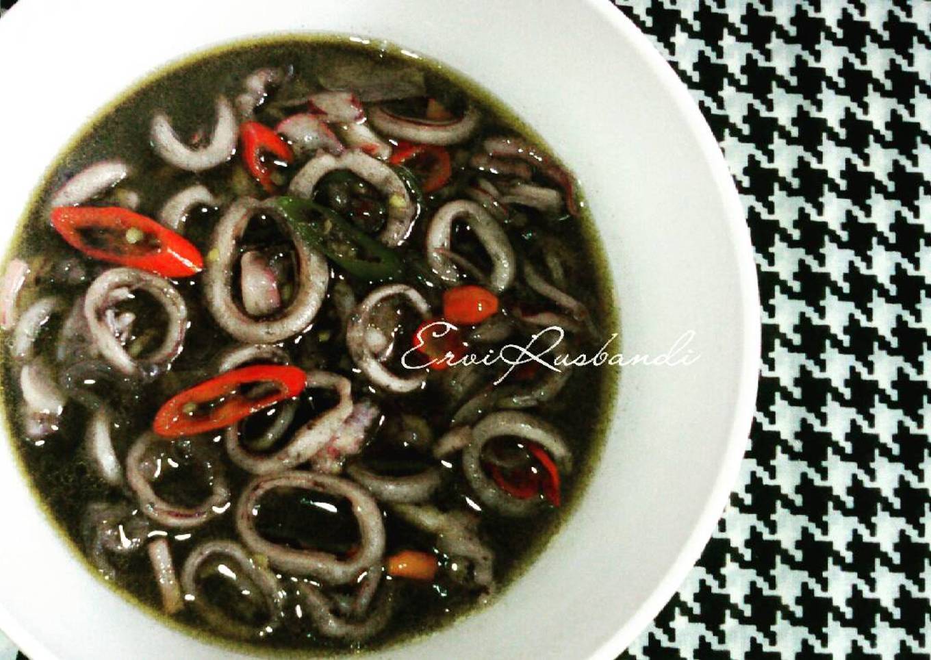 Cumi rebus saus hitam #postingrame2_ seafood