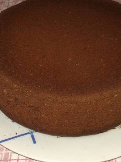 Una foto de Bizcochuelo de chocolate fácil!