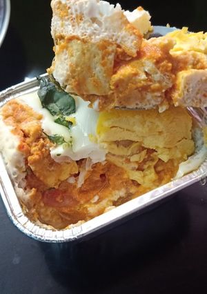 Foto resep Pepes tahu ayam telor diet sehat tanpa minyak