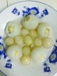 Hình của món Chè nhân sen.