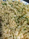 Espirales con un toque de pesto