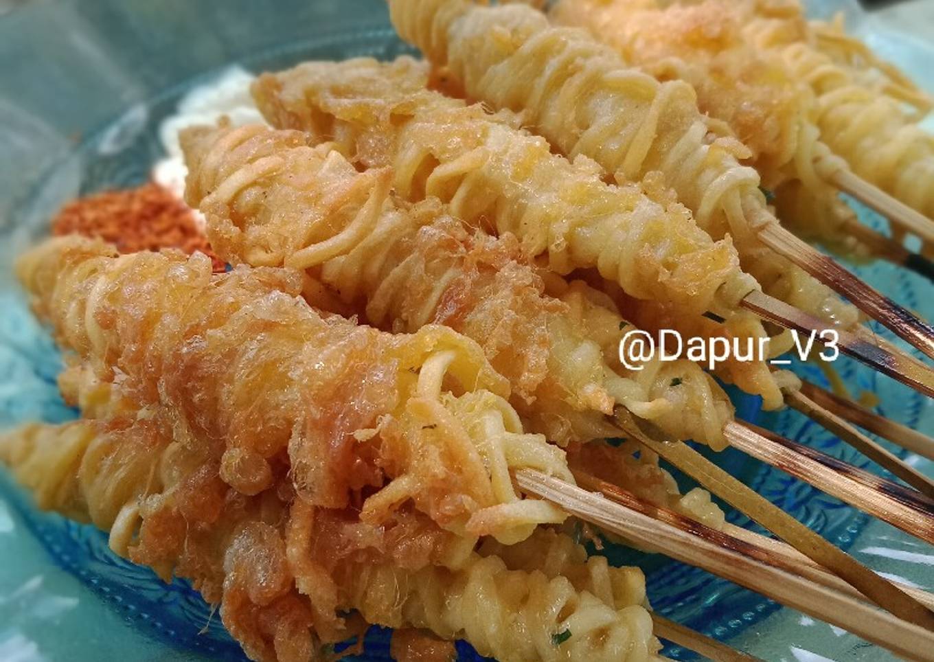 Mie telur gulung