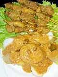 Lontong Sate Sapi Kuah Kacang dan Ketupat Pulut (Hidangan Lebaran)