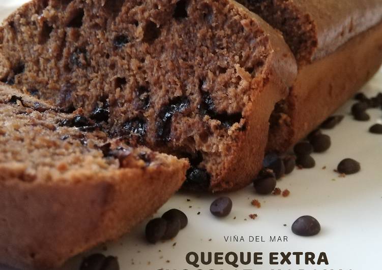 Queque chocolate - naranja