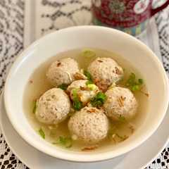 รูปของ Bakso Ayam (Lowcarb/Keto)