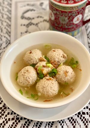 Foto resep Bakso Ayam (Lowcarb/Keto)