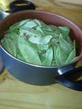Ensalada de chaucha "oreja de chancho"