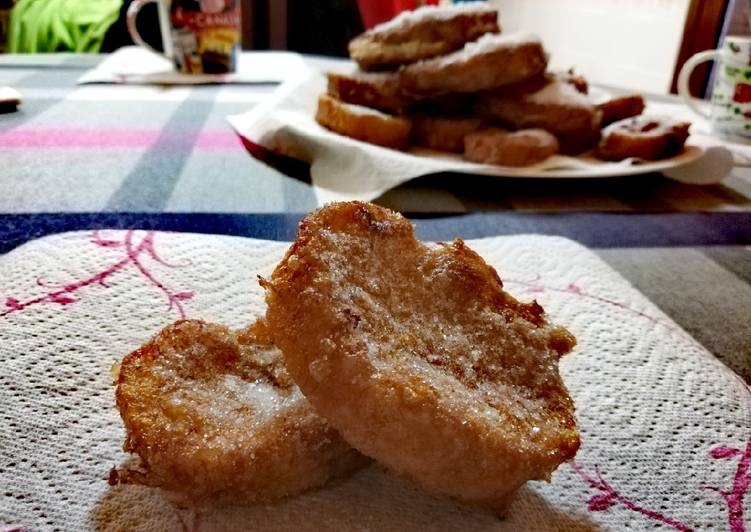 Rosquetes d'ou (Torrijas)