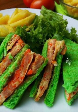 Foto resep Sandwich Kubis Wortel Ekonomis Ala Korea