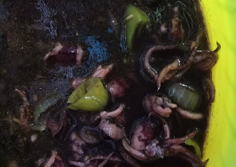 Cumi maknyuss, masakan seafood sederhana