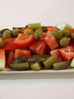 Una foto de Ensalada dos pepinos