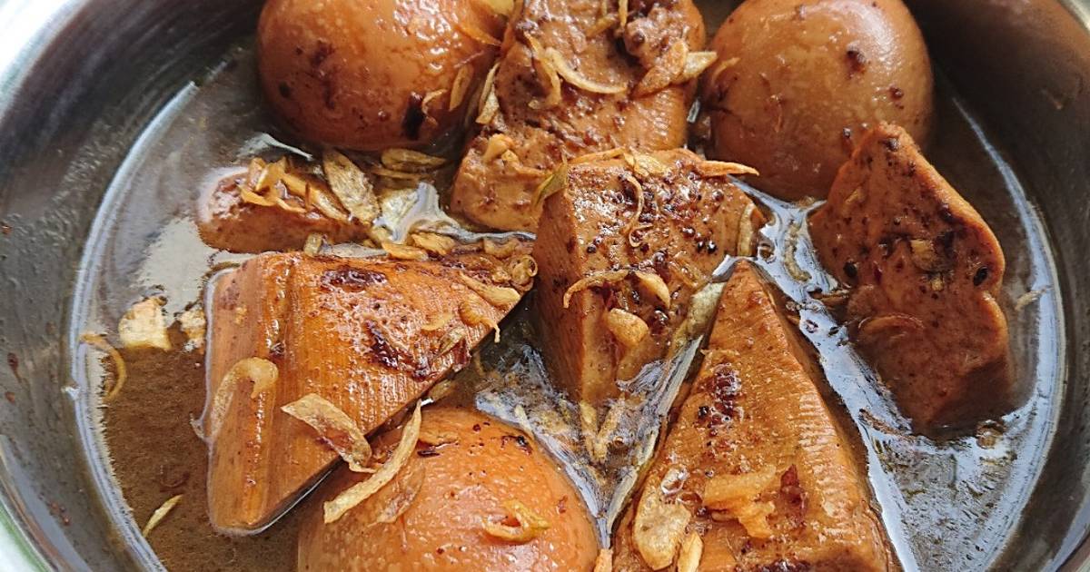 Resep Semur Tahu Telur Khas Betawi Mudah dan Praktis Dihidangkan