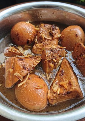 Foto resep Semur Tahu Telur khas Betawi