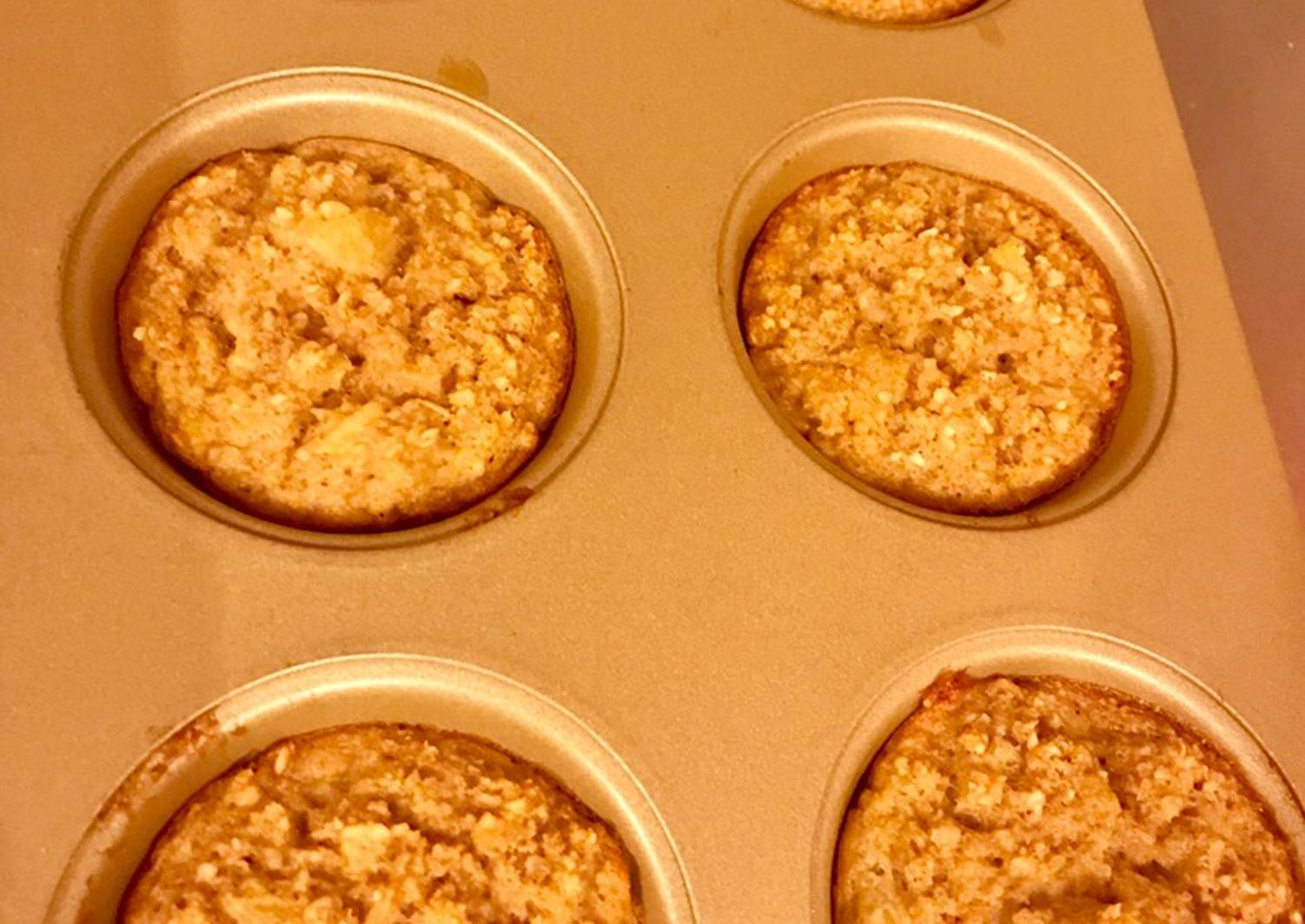 Muffins de avena y manzana light Receta de Sony Cookpad