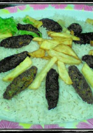 صورة لوصفة كباب بسيط وسريع