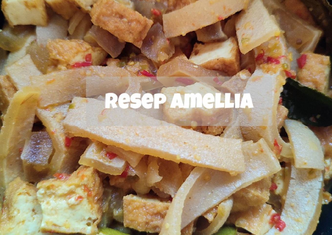 Sambel goreng tahu krecek oishii
