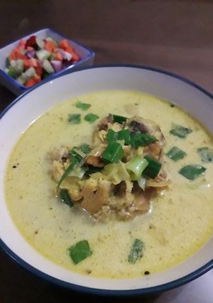 Foto resep Soto Ayam santan susu khas Jakarta