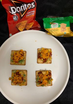 A picture of Cream cracker Doritos bites.