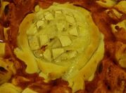 Una foto de salsa de camembert