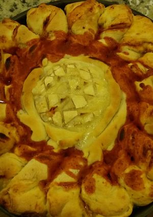 Una foto de Corona de camembert