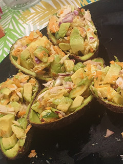 Una foto de Aguacate relleno