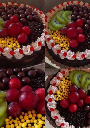 Foto resep Fruit blackforest
