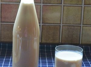 Una foto de Leche de arroz rica en calcio. Thermomix