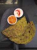Healthy Spinach Paratha