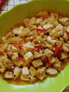 Foto resep Tahu tempe pedas manis