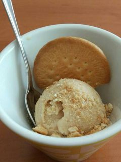 Una foto de Helado de galleta María