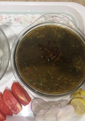 A picture of کابلی چنے.