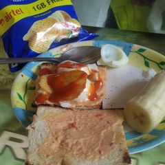 A picture of Quick egg sandwich.