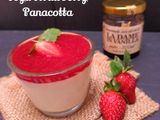 Soya Strawberry Panacotta