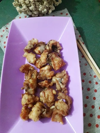 Langkah Mudah untuk Menyiapkan Resep Chicken karaage super simpel versi sg yang Uenak Anti Ribet, Bisa Manjain Lidah