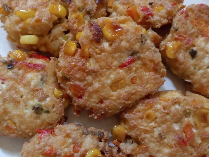 Bagaimana Membuat Prekedel tahu jagung wortel pedas yang Lezat Sekali