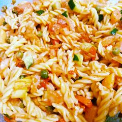 A picture of Stir fry veg Macroni.