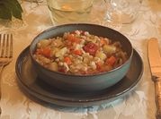 Una foto di patata al forno