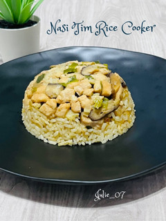 Foto resep 203. NASI TIM Rice Cooker
