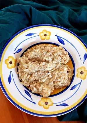 Foto di Risotto allo stracchino e pistacchio