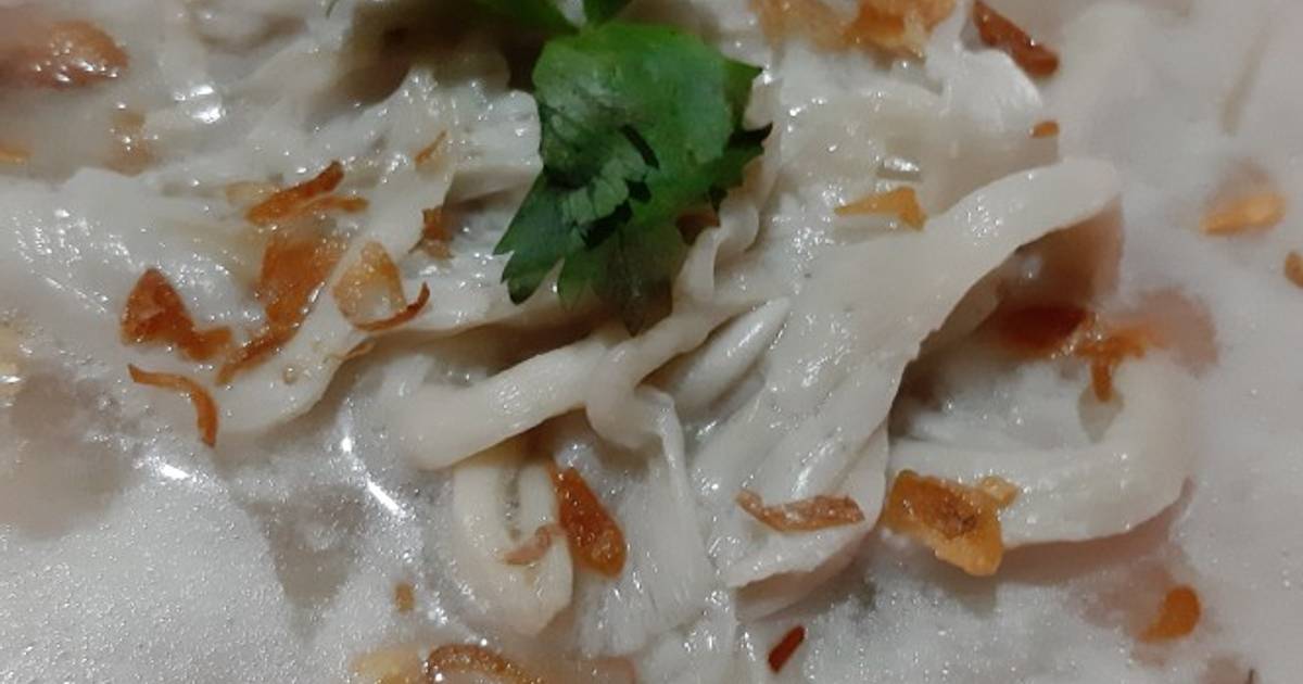 155 resep jamur tiram kuah santan pedas enak dan mudah Cookpad