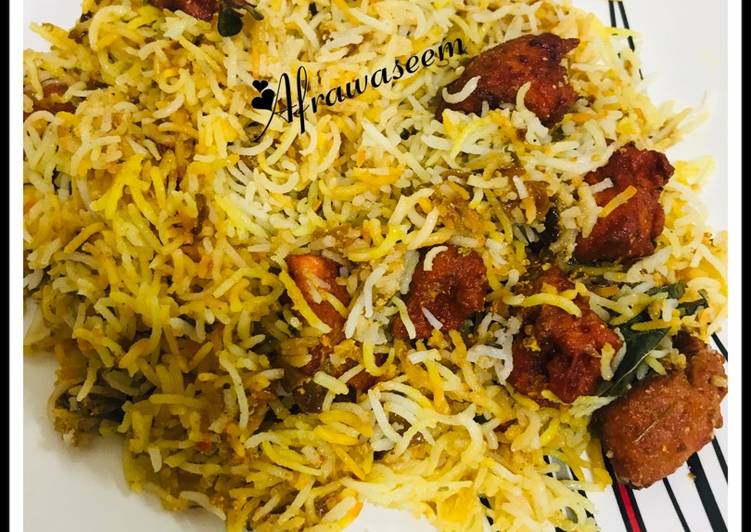 Easiest Way to Prepare Speedy Chicken 65 dum biryani