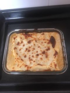 Una foto de Lasaña de carne