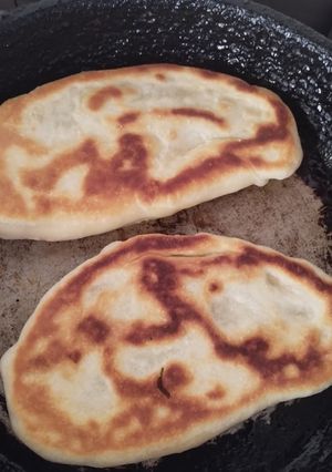 Una foto de Mini tarta de queso y acelga