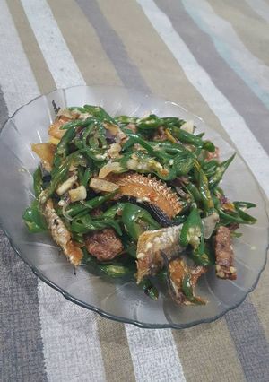 Foto resep Ikan asin cabai IJO