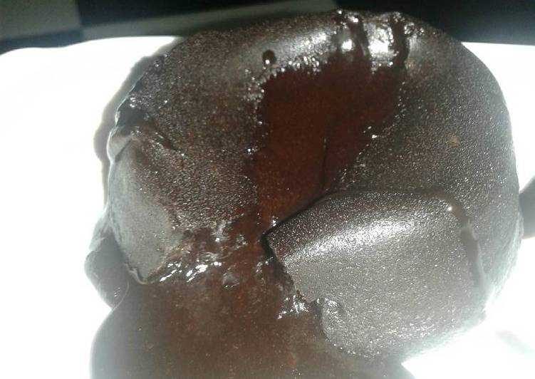 Chocolava cake melting kukus