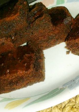 Una foto de Brownies de chocolate